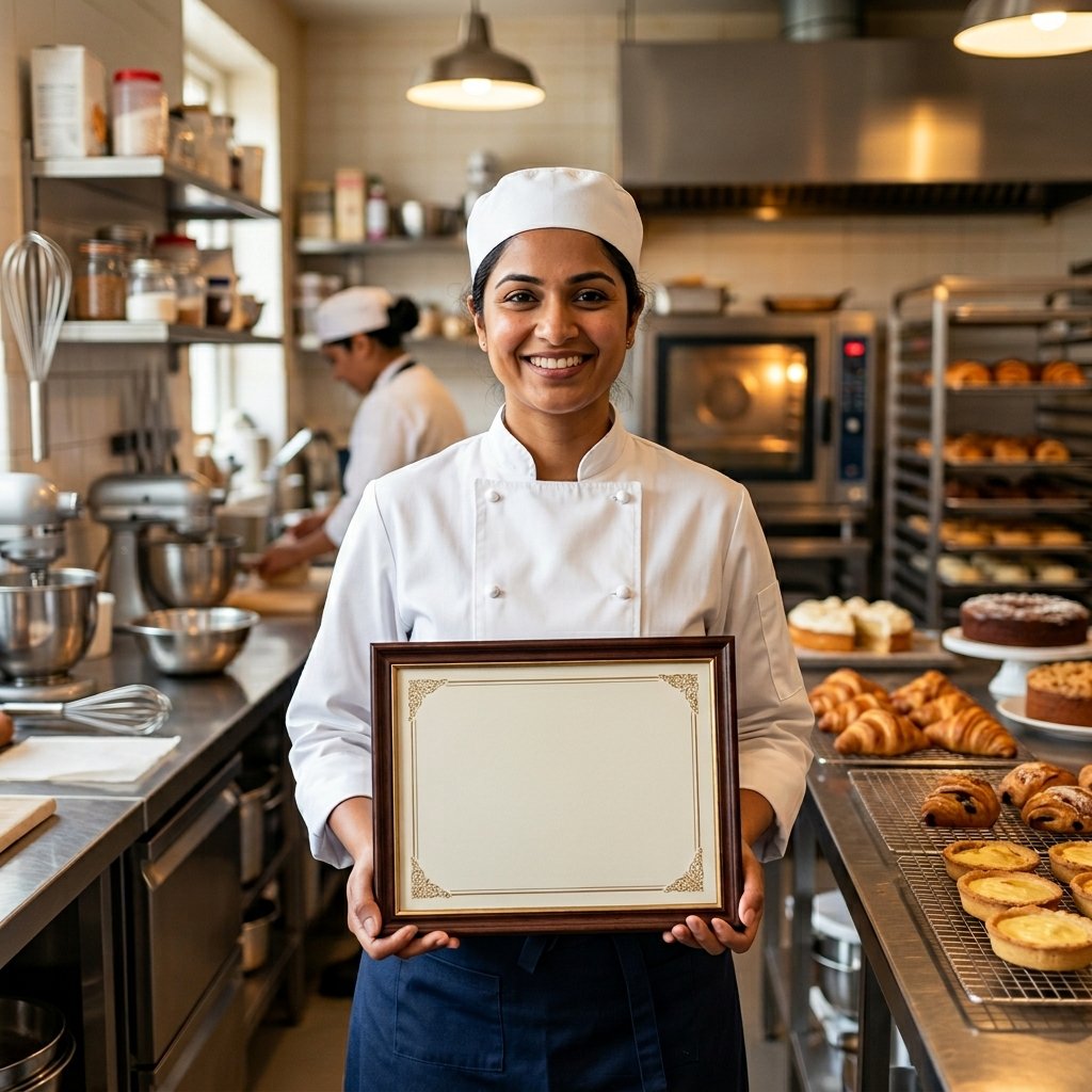 Baking diploma graduation in India