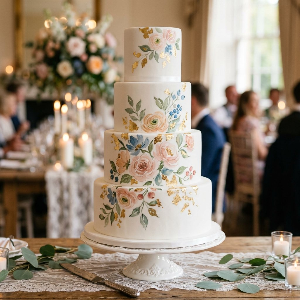 Artistic cake design aesthetics 2026